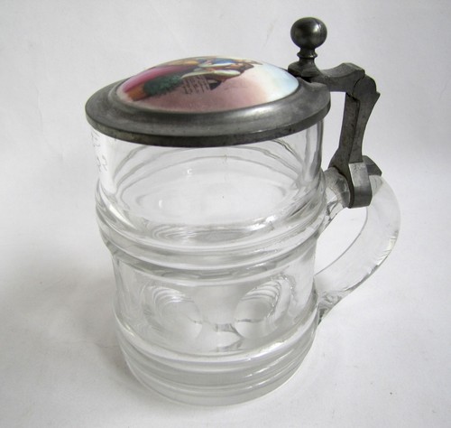 Ancienne chope bière verre - bière,