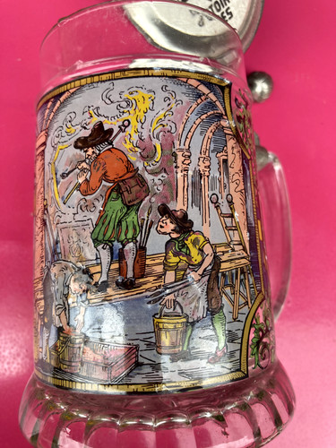 Ancienne chope bière - chope, à