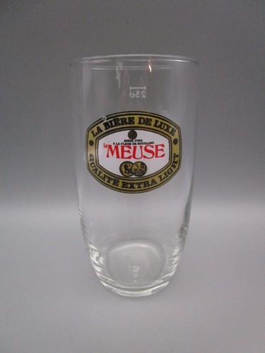 Verre bière publicitaire - verre, a