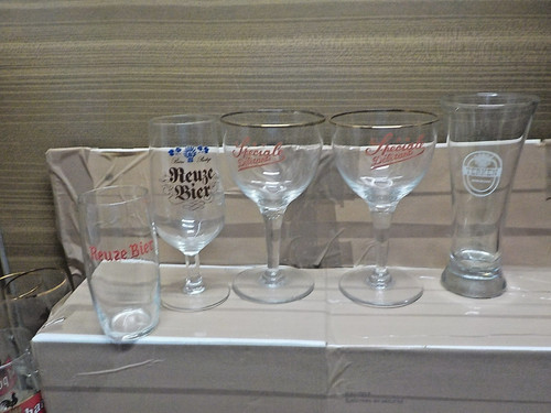 Verre ancien biere - 5,