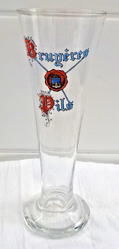 Verre flute emaillee - verre,