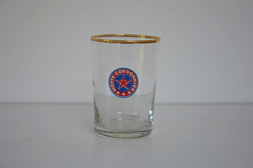 Ancien verre bière motte - verre, à